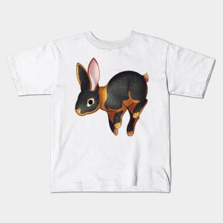 Cozy Tan Rabbit Kids T-Shirt